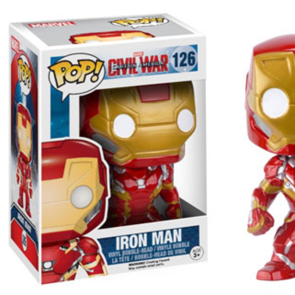Funko Pop! Marvel Captain America Civil War - Iron Man 126